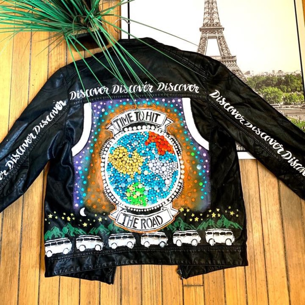 Journey Beast Leather Custom Jacket